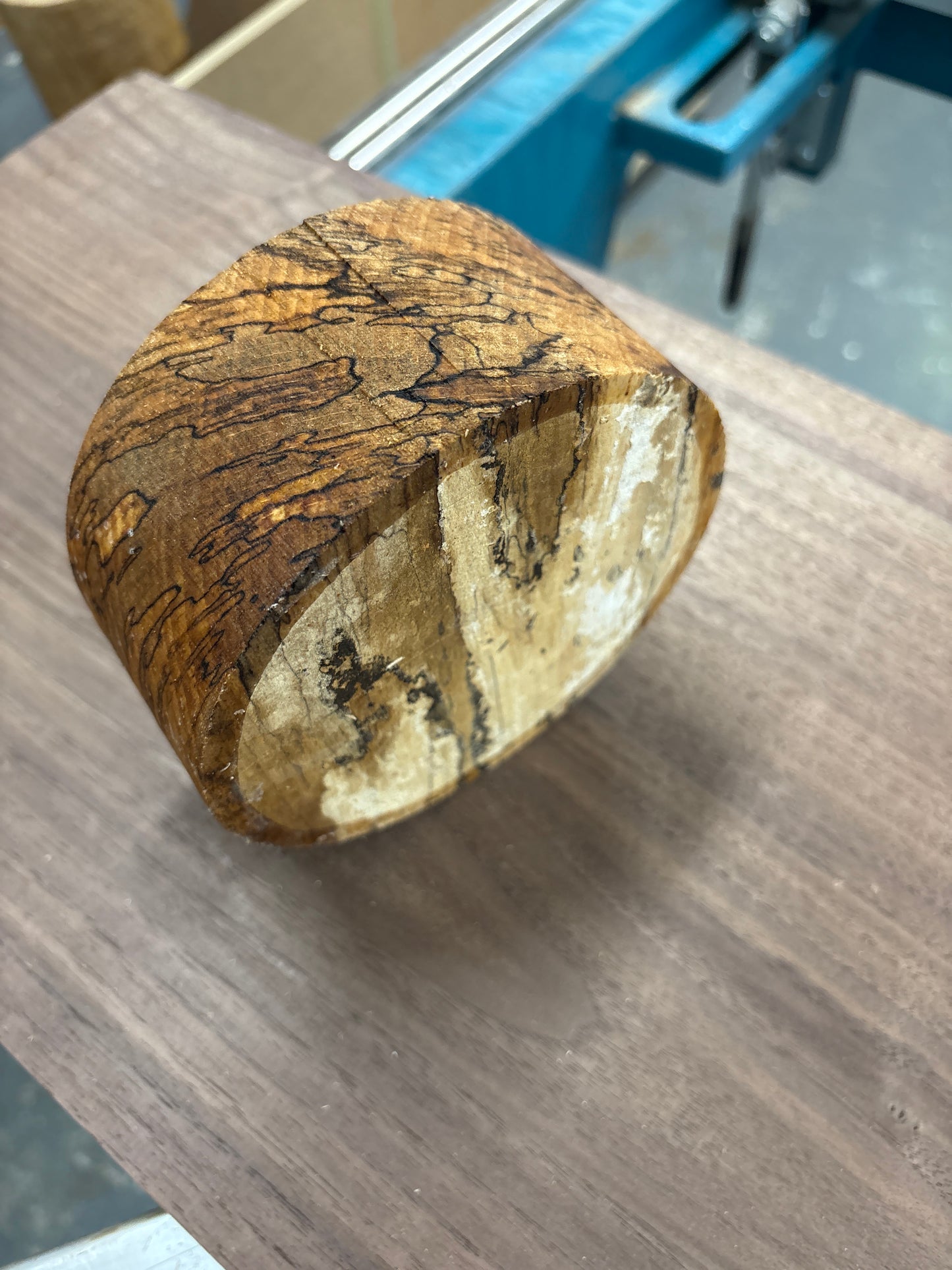Spalted Beech Bowl Blank SBB03 — 135x60mm