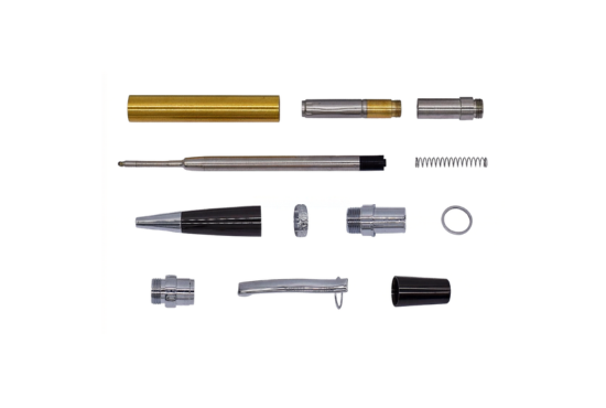 Elegant Beauty Pen Kit — Chrome & Gunmetal