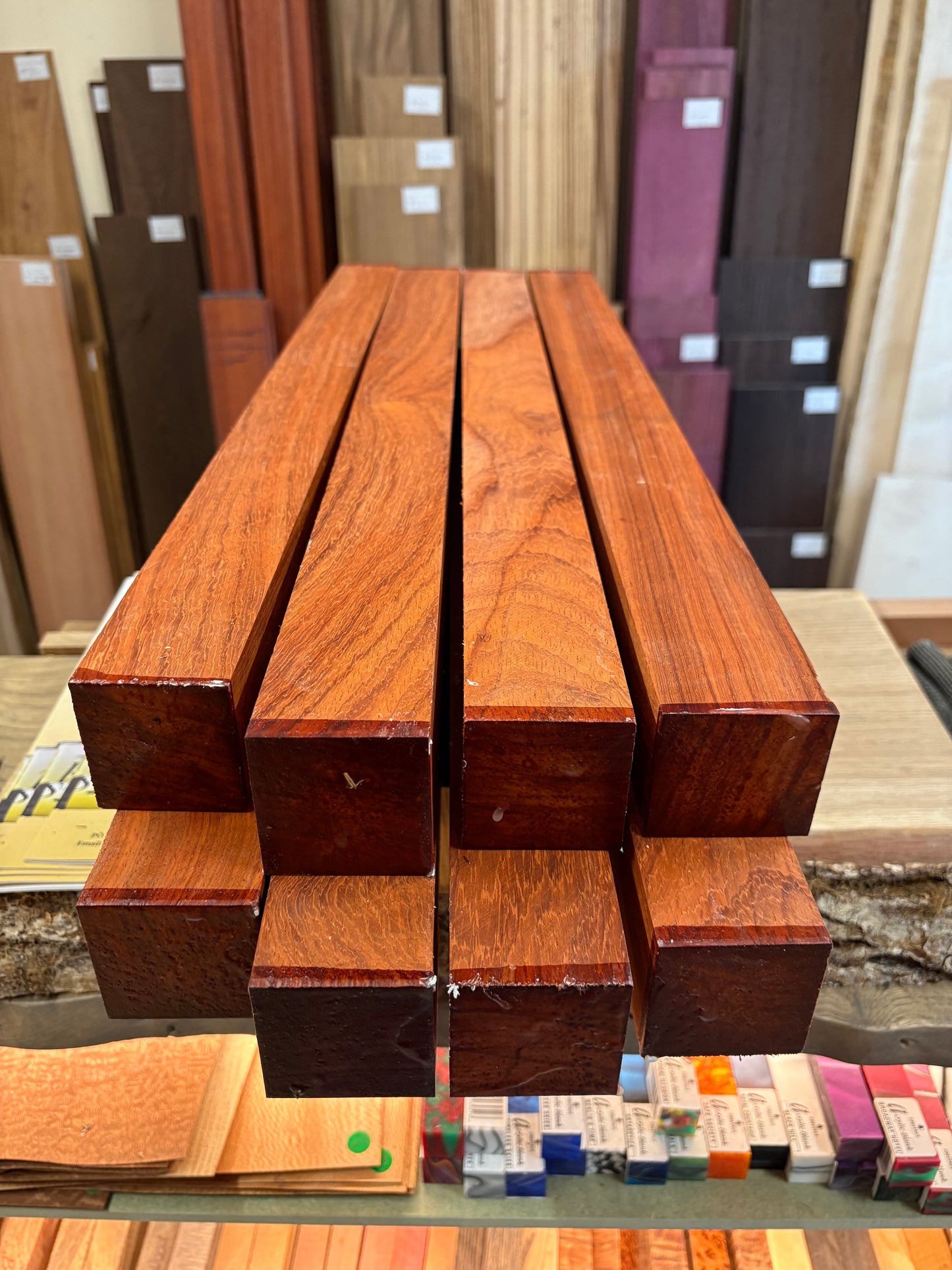 Padauk Spindle Blank