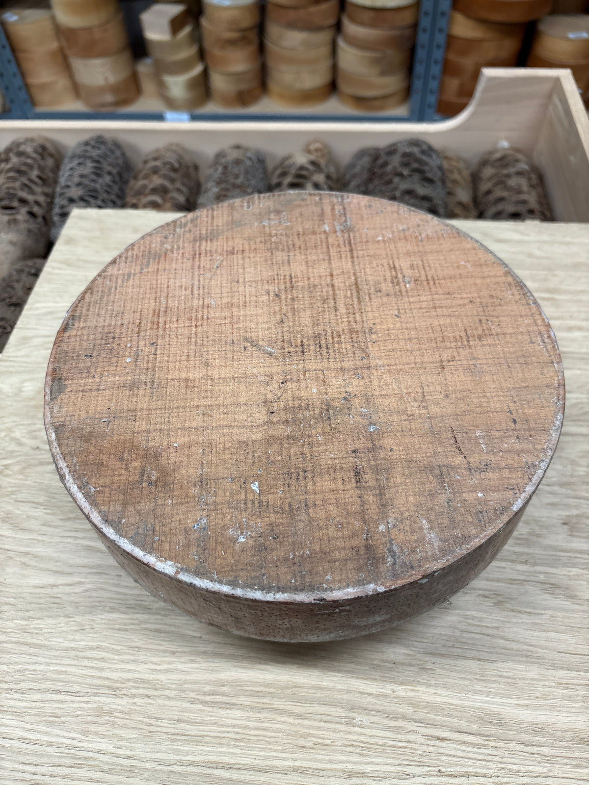 Bubinga Bowl Blank BUBB02 — 235 × 50mm | John Boddy Stock
