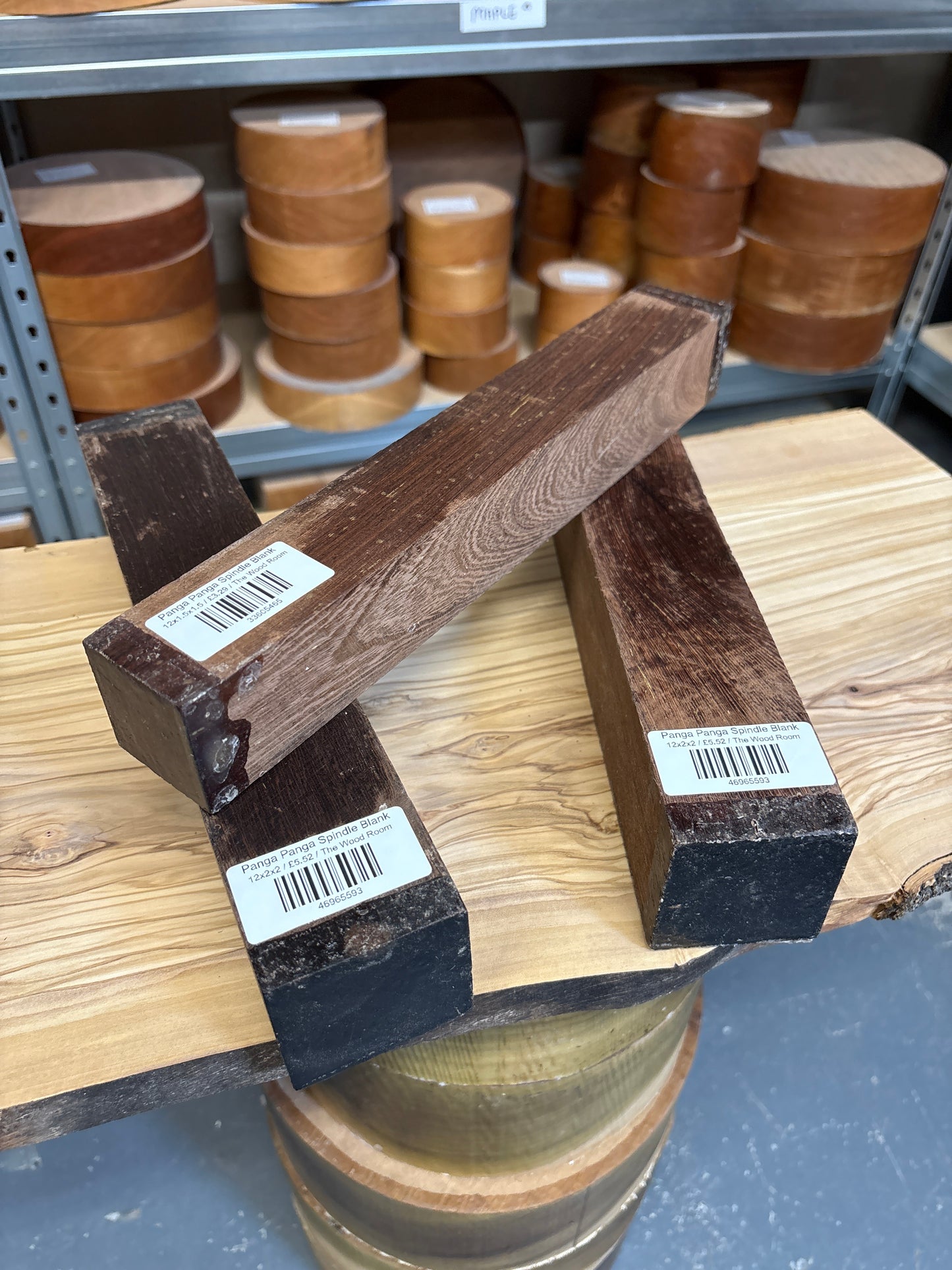 Panga Panga Spindle Blank