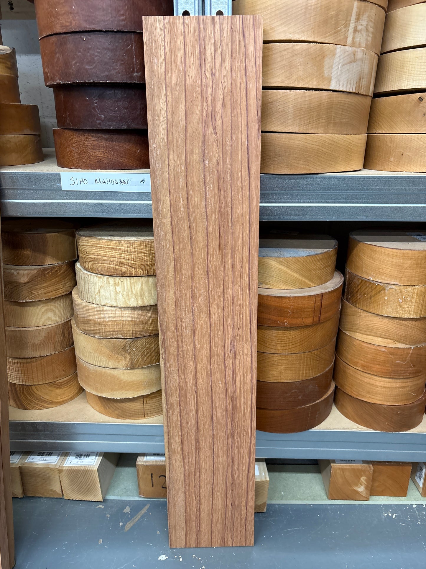 Red Zebrano Plank RZ02 — 810x145x22mm PAR