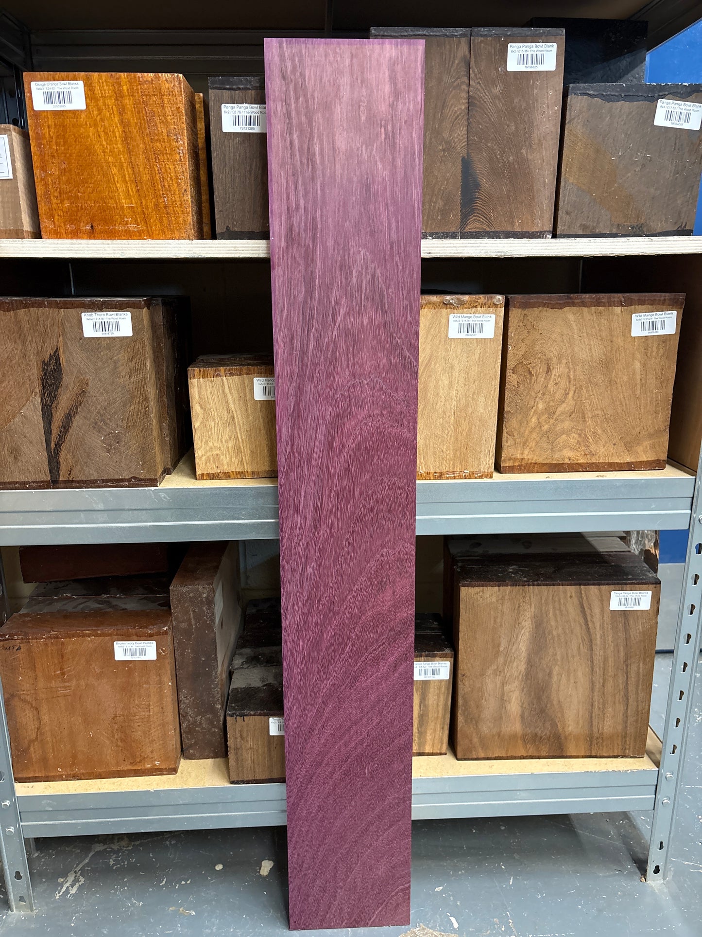 Purpleheart Plank PH04 — 1020x150x22mm PAR
