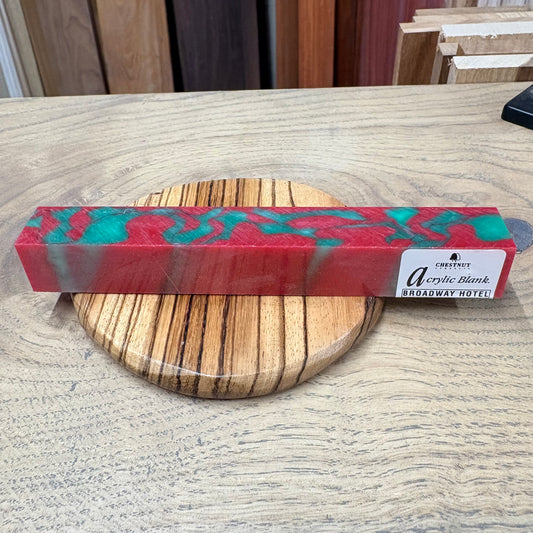 Broadway Hotel Acrylic Pen Blank — Chestnut Products