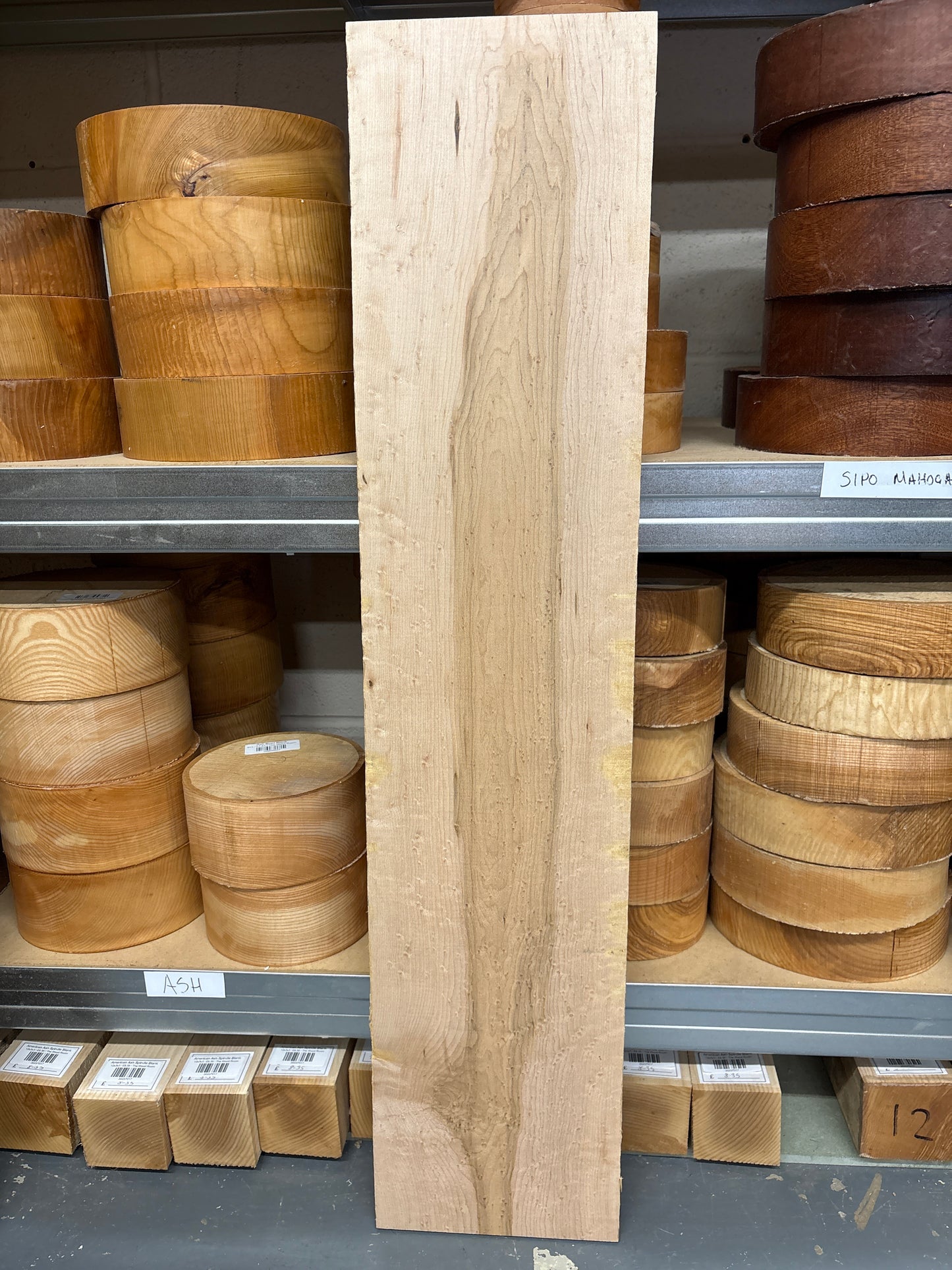 Birdseye Maple BM05 — 900x200x25mm