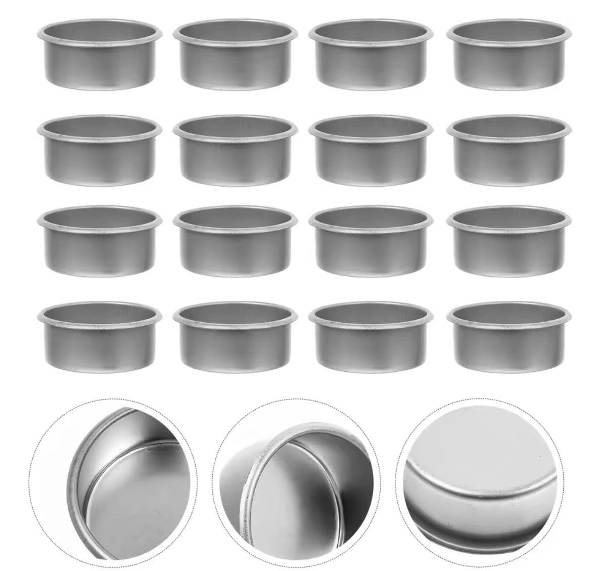 Metal Tealight Holder Insert – 42mm