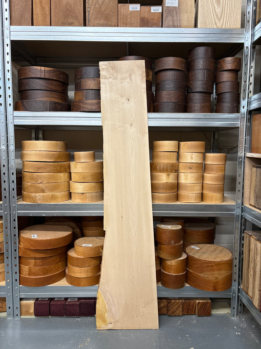 Sycamore SYC11 — Live Edge Plank, 1325x220avgx18mm