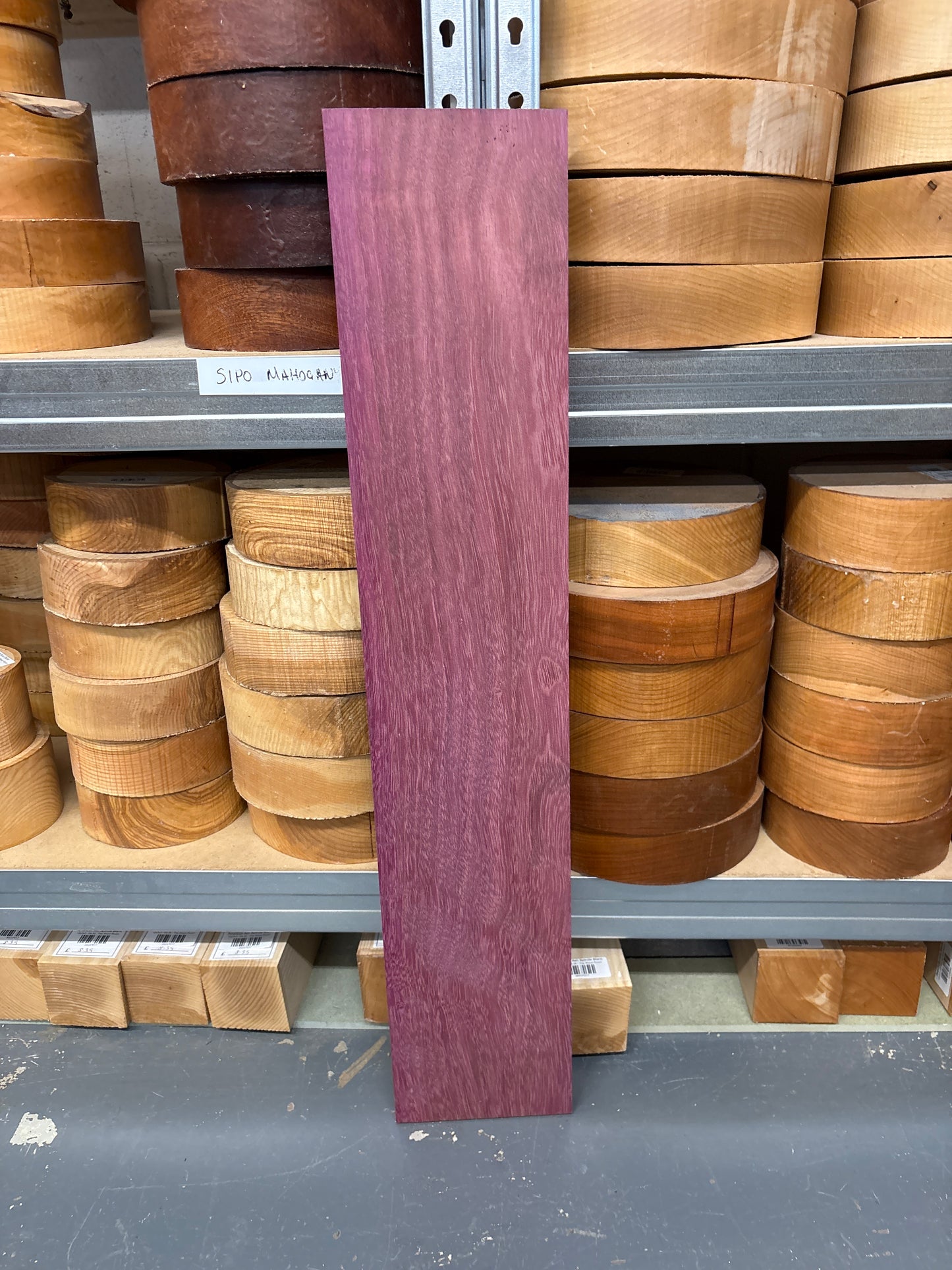 Purpleheart Plank PH2 — 770x150x20mm PAR