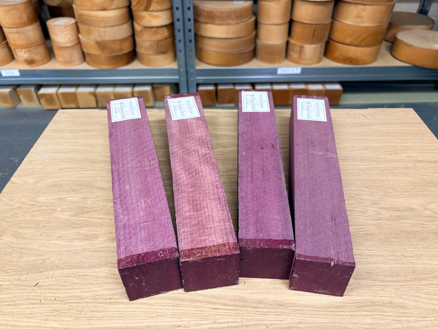Purpleheart Spindle Blank