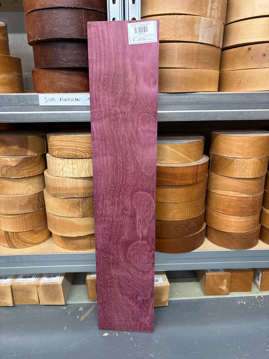 Purpleheart Plank PH09 — 765x150x23mm PAR