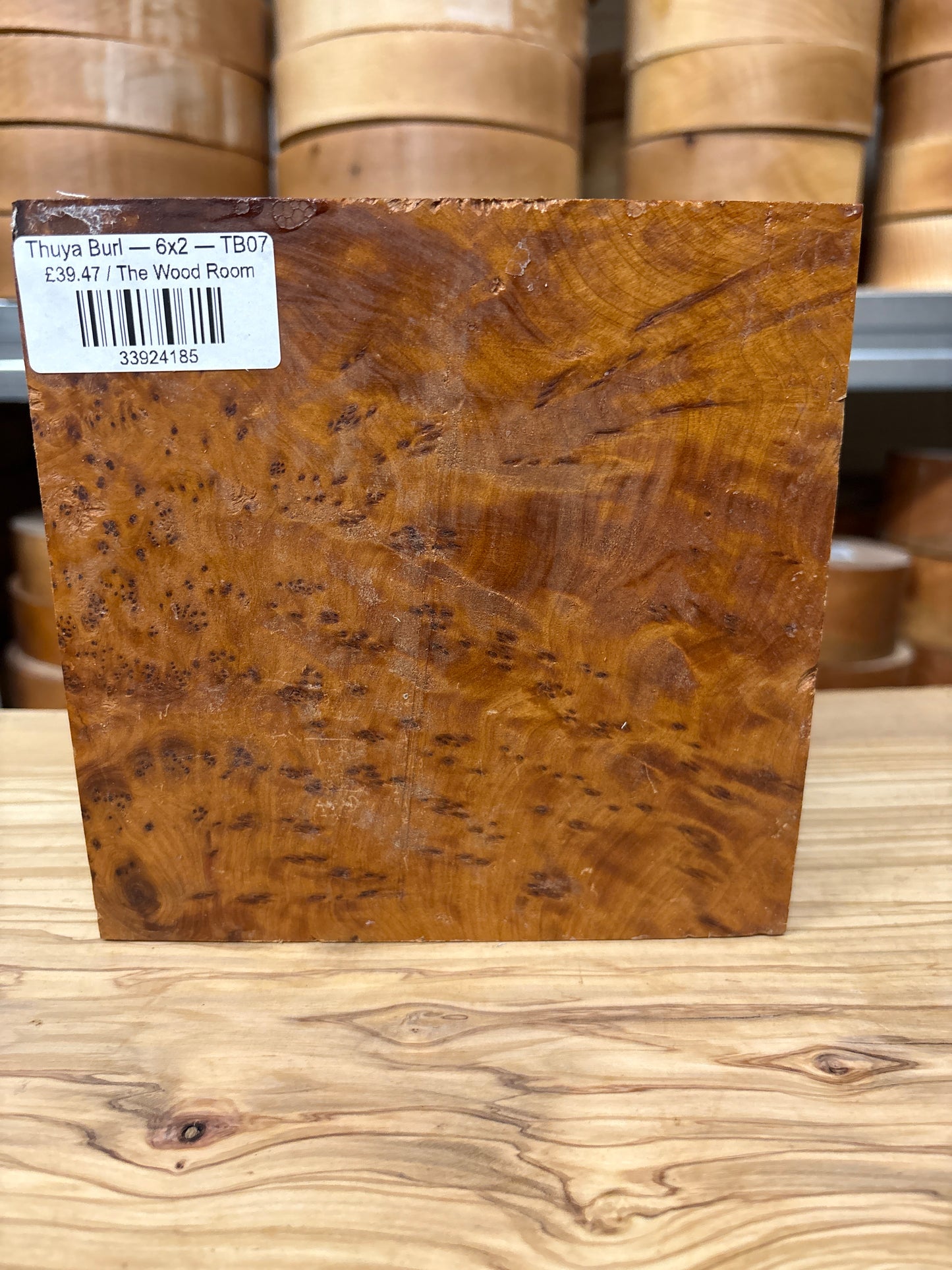 Thuya Burl — 6x2 — TB07