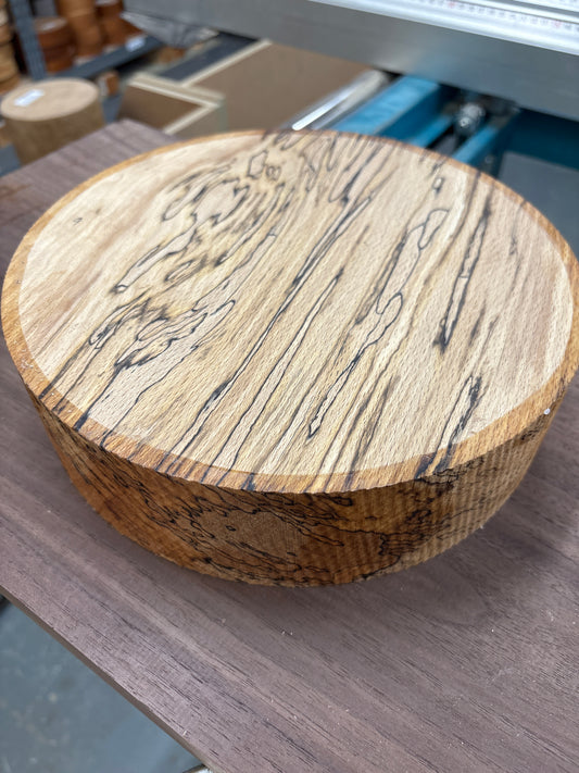 Spalted Beech Bowl Blank SBB01 — 235mm x 60mm