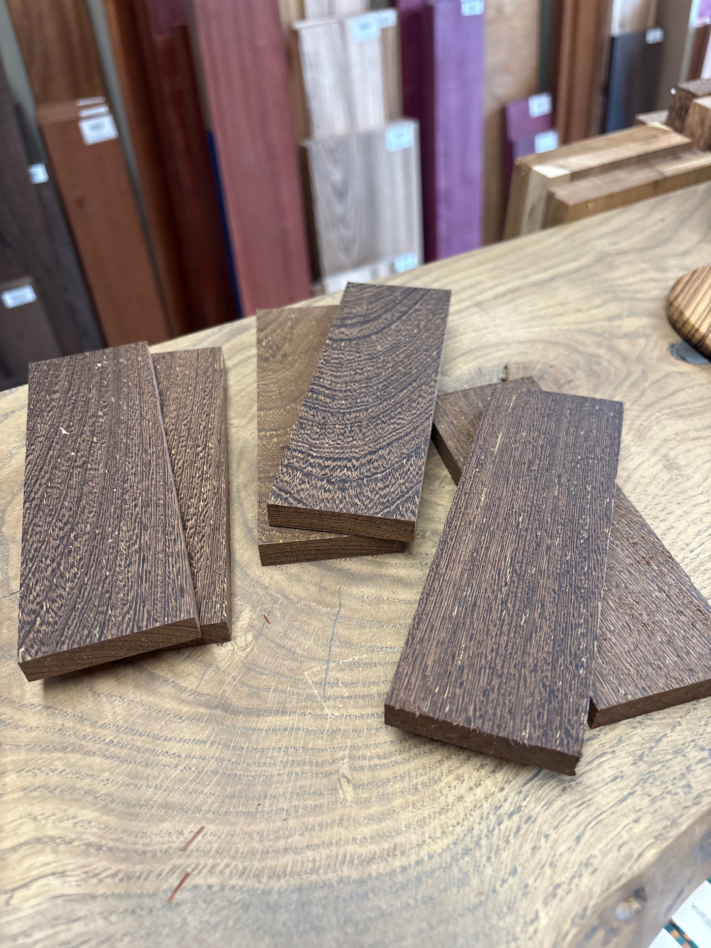 Panga Panga Knife Scales | Matched Pair | 150 × 50 × 10mm