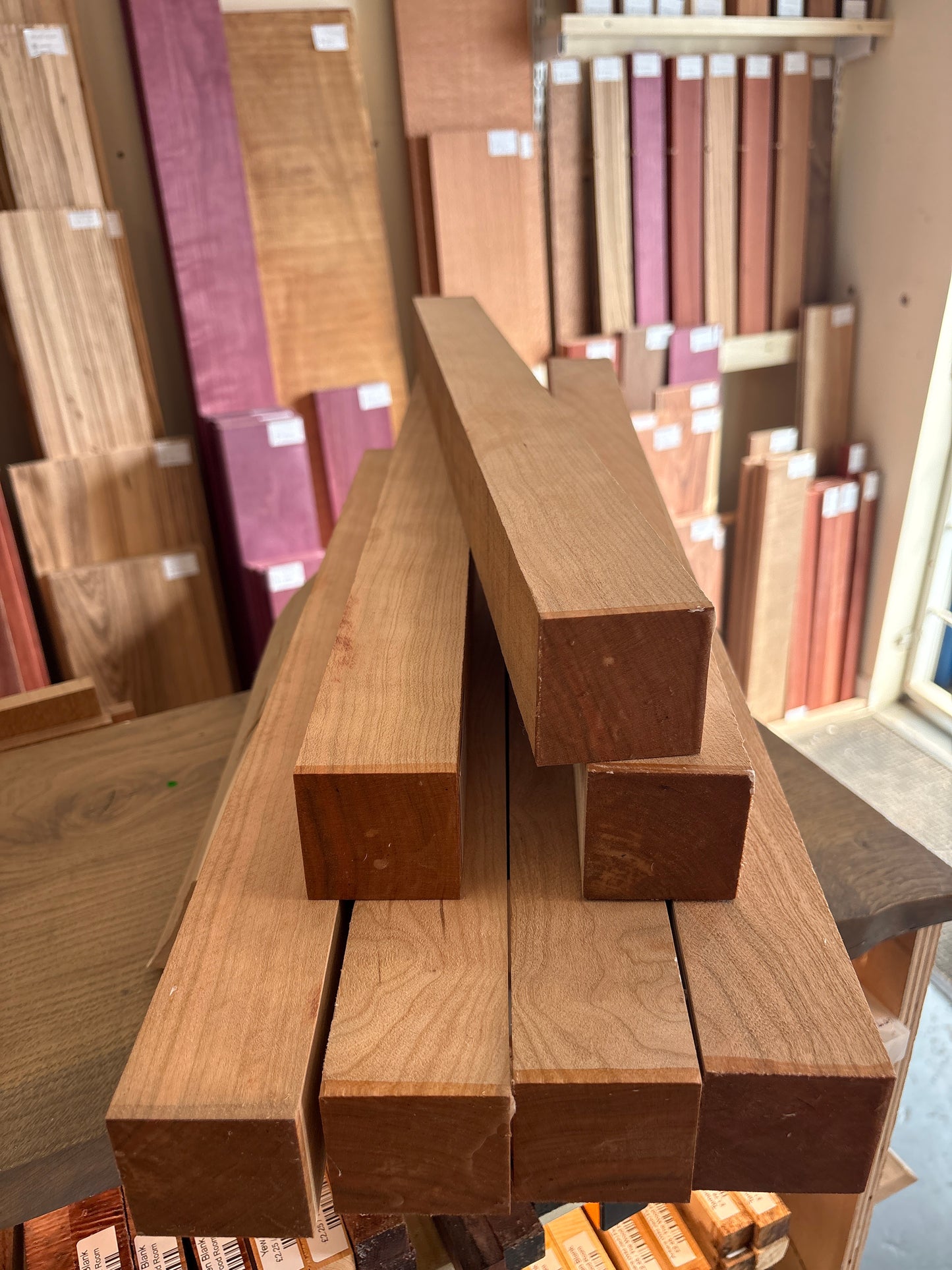 Cherry Spindle Blank