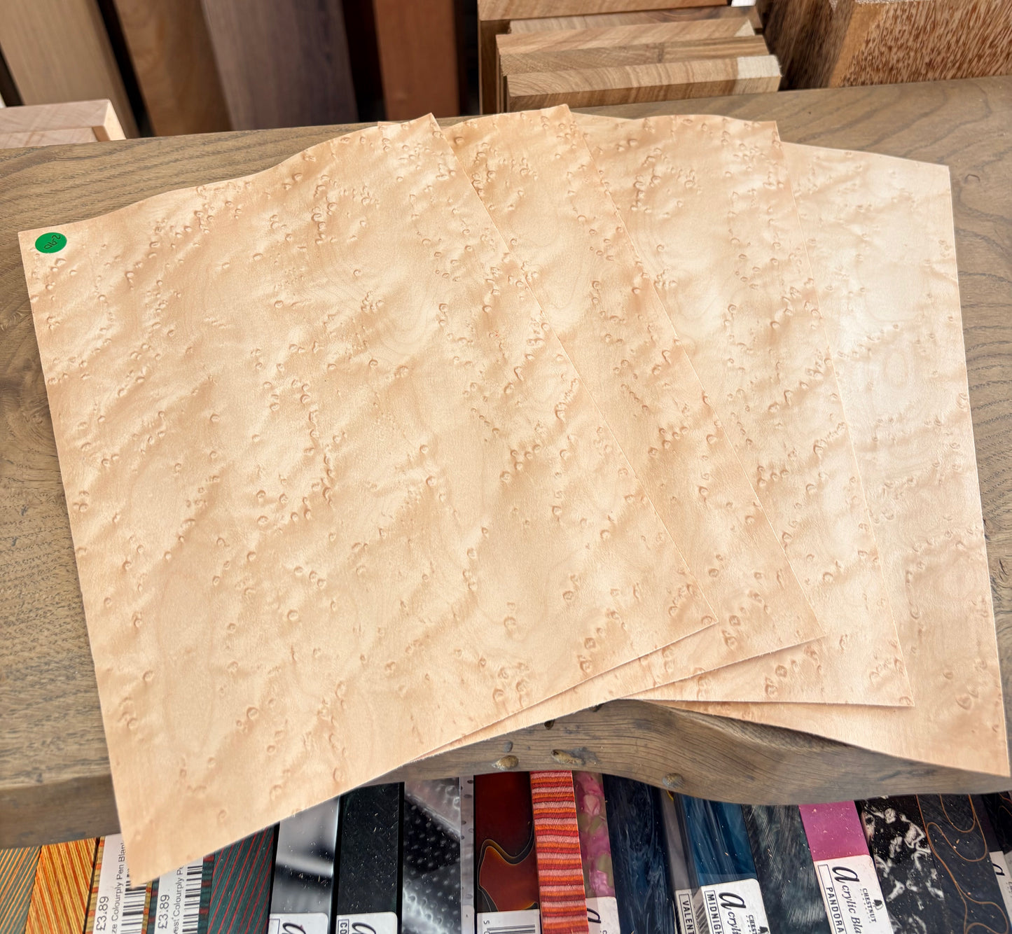 Birdseye Maple Veneer