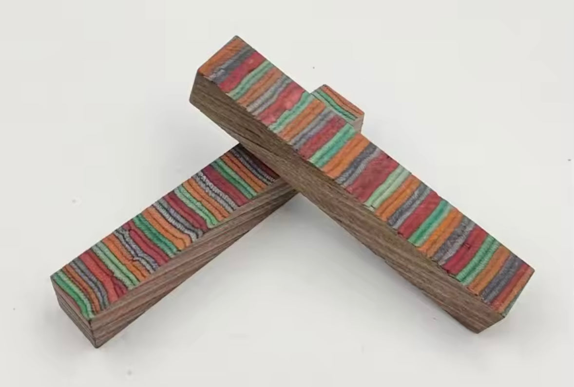 Nordic Frost Colourply Pen Blank