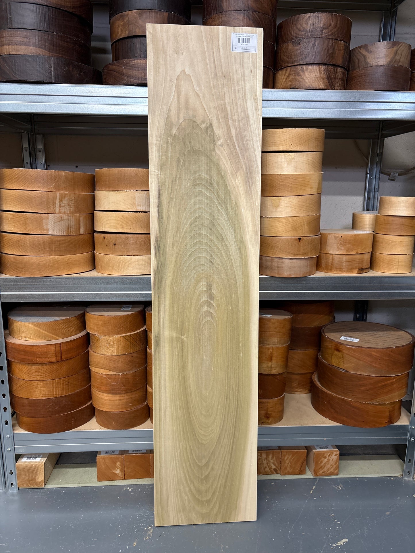 Tulip Poplar TUL02 — 1200x260x29mm