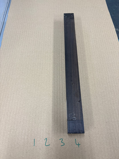 African Ebony Spindle Blank N05 – 425 x 38 x 38mm