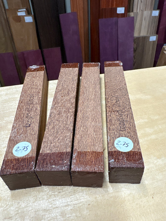Leopardwood Pen Blank