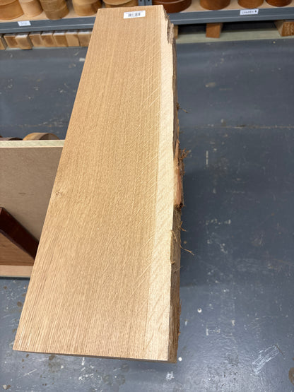 European Oak EUO10 — 720x180avg x46mm Quartersawn (Live Edge)