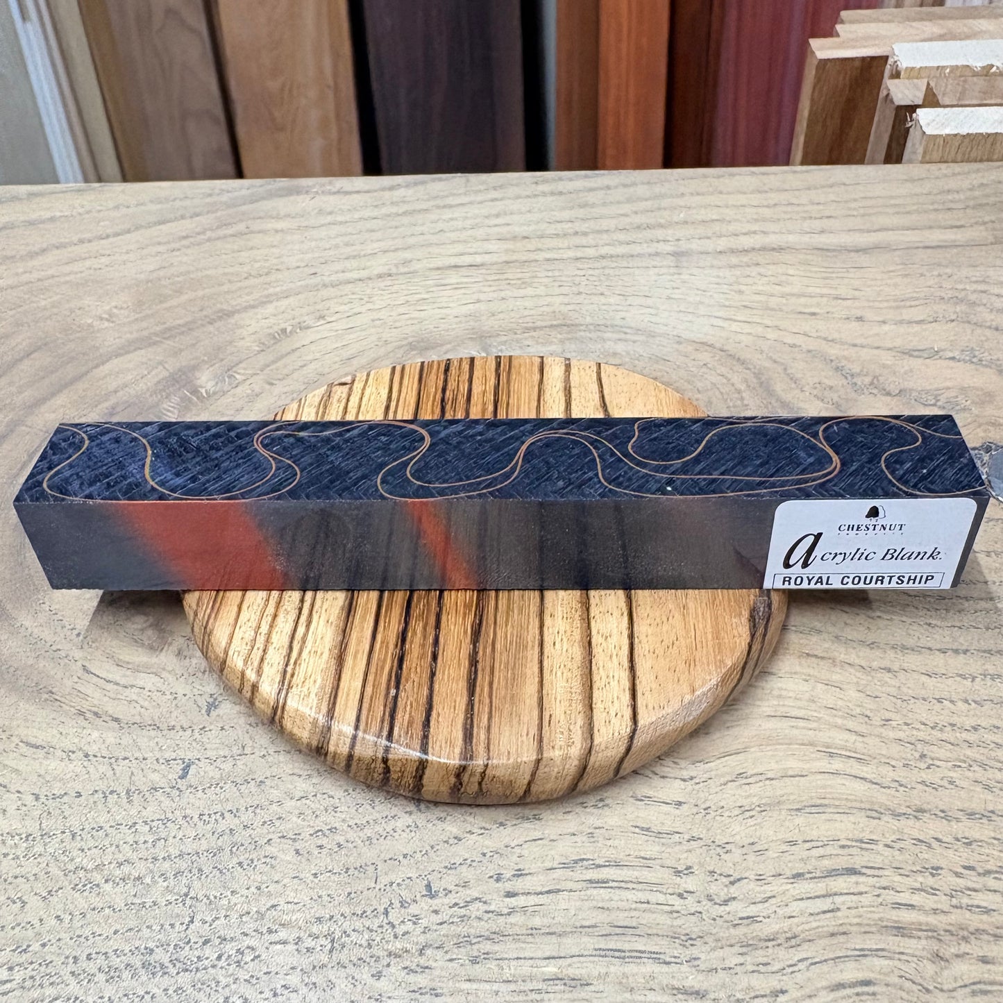 Royal Courtship Acrylic Pen Blank — Chestnut Products