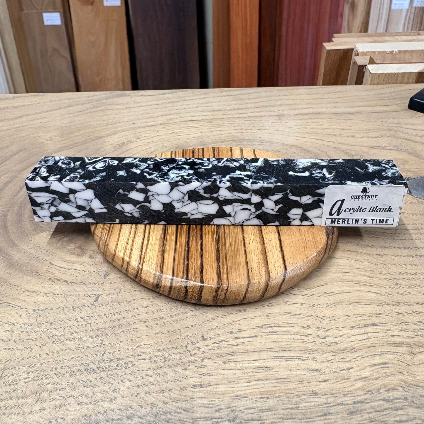 Merlin's Time Acrylic Pen Blank — Chestnut Products