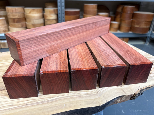 Bloodwood Spindle Blank