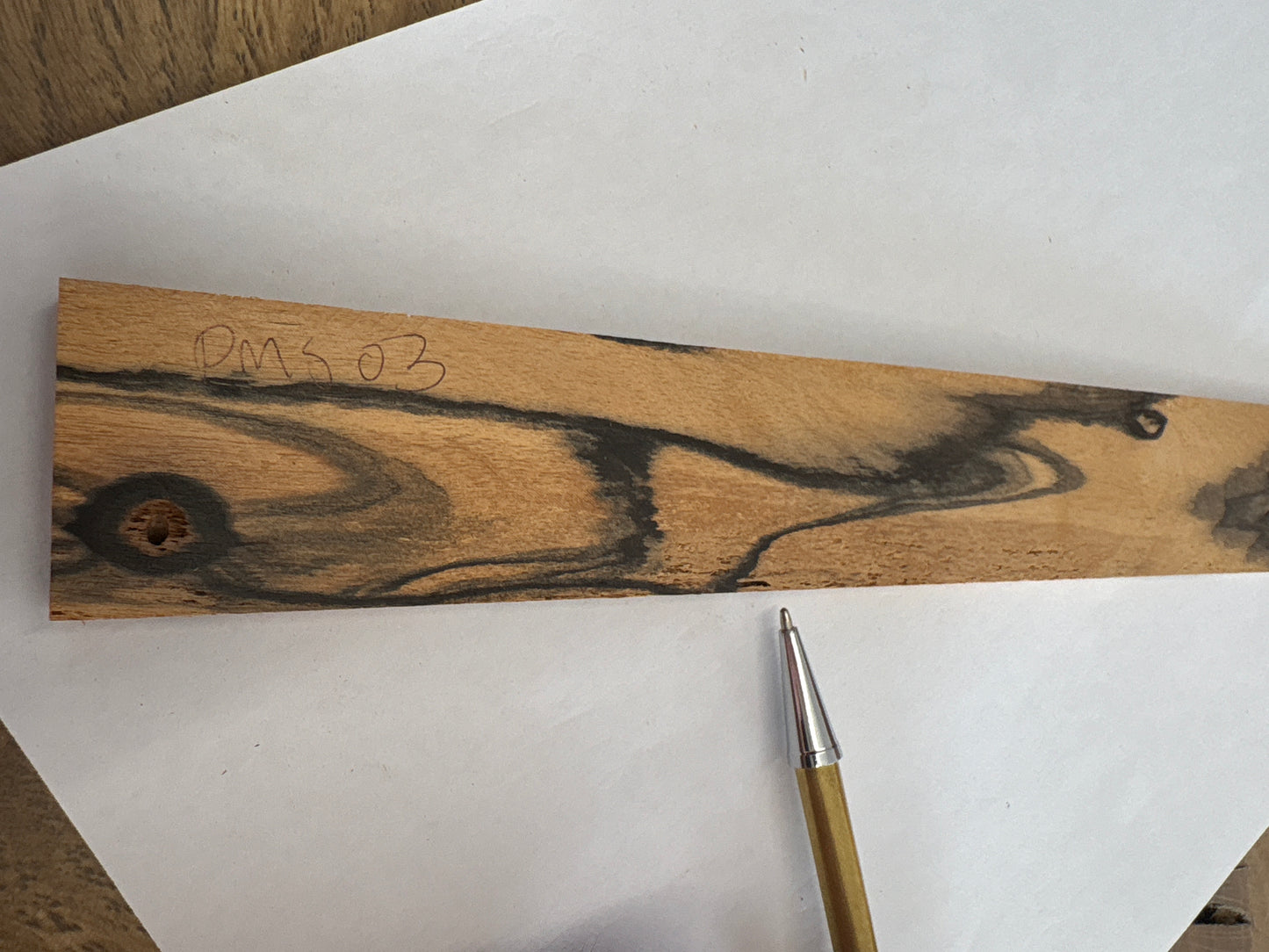Pale Moon Ebony pms03 Pre-Cut Cue Splice — 300mm (Second)