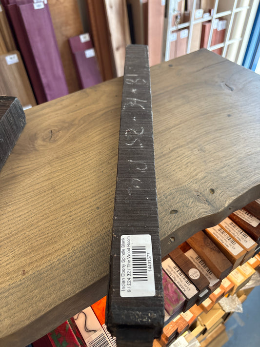 Indian Ebony Spindle Blank