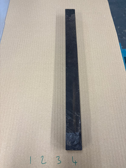 African Ebony Spindle Blank N01 – 490 x 36 x 36mm