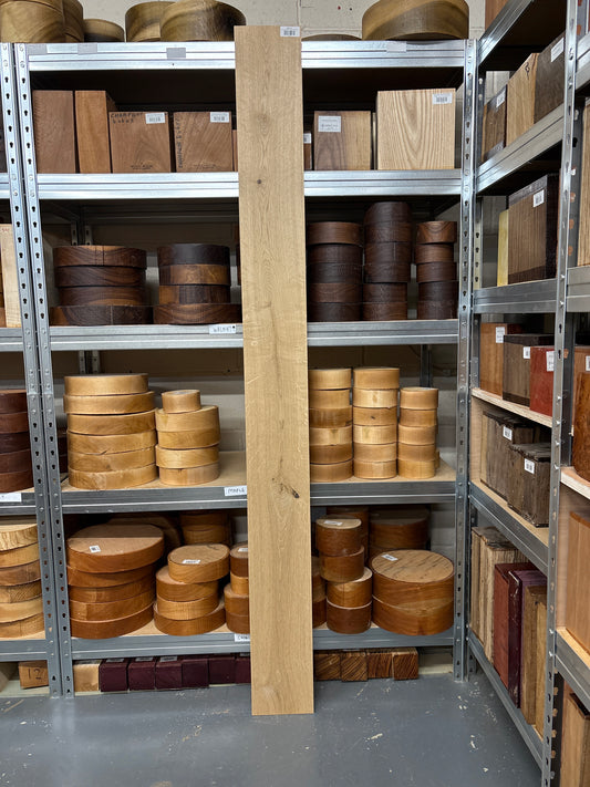 European Oak EUO26 — 1830x170x18mm Planed (Character Grade)
