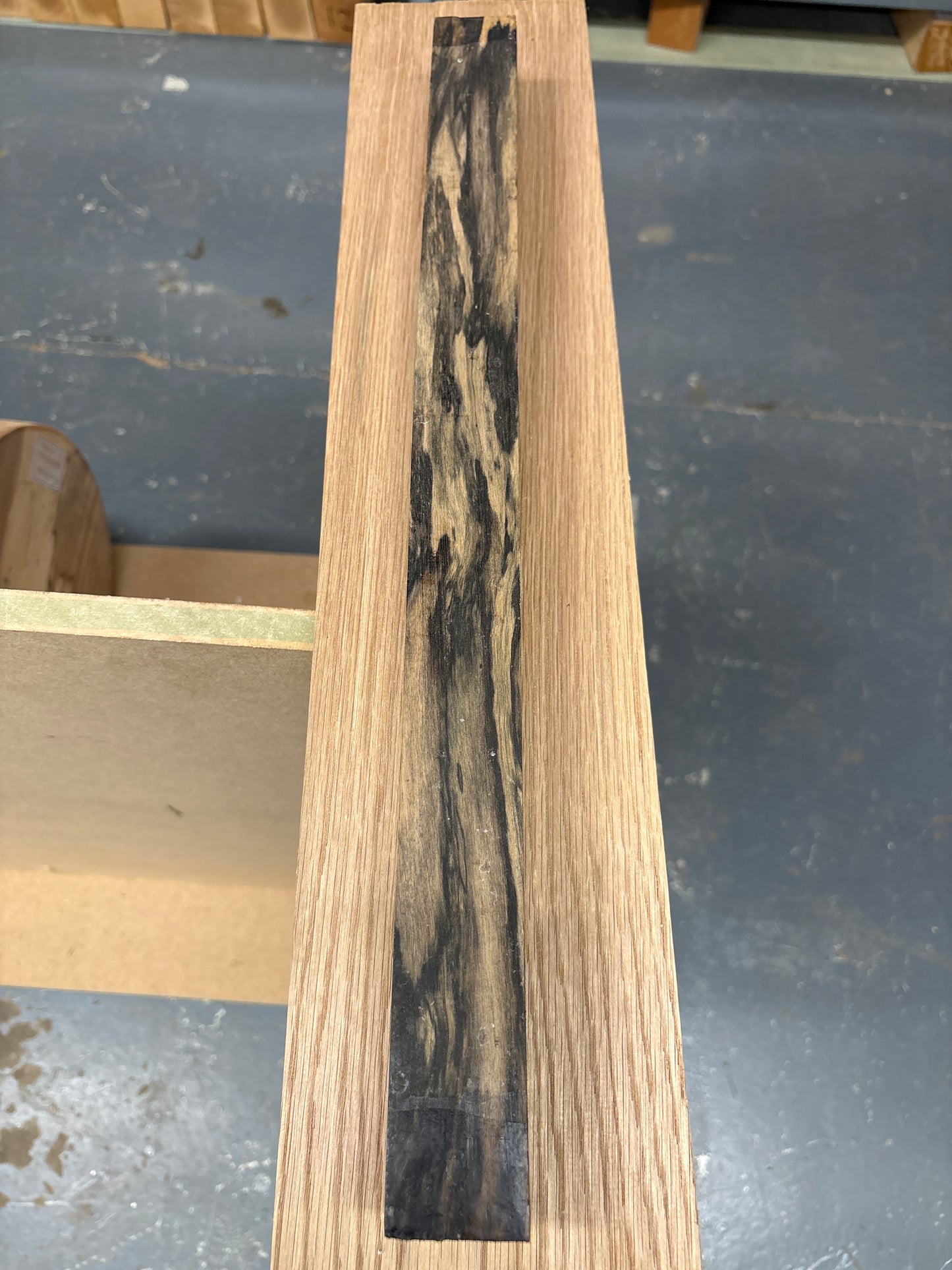 Pale Moon Ebony Spindle Blank 03 — 480x37-40x37-40mm
