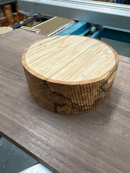 Spalted Beech Bowl Blank SBB06 — 160x62mm