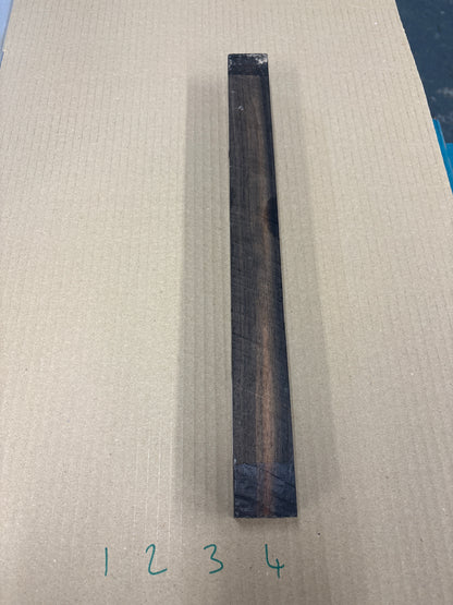 African Ebony  Spindle Blank N02 – 400 x 36 x 36mm
