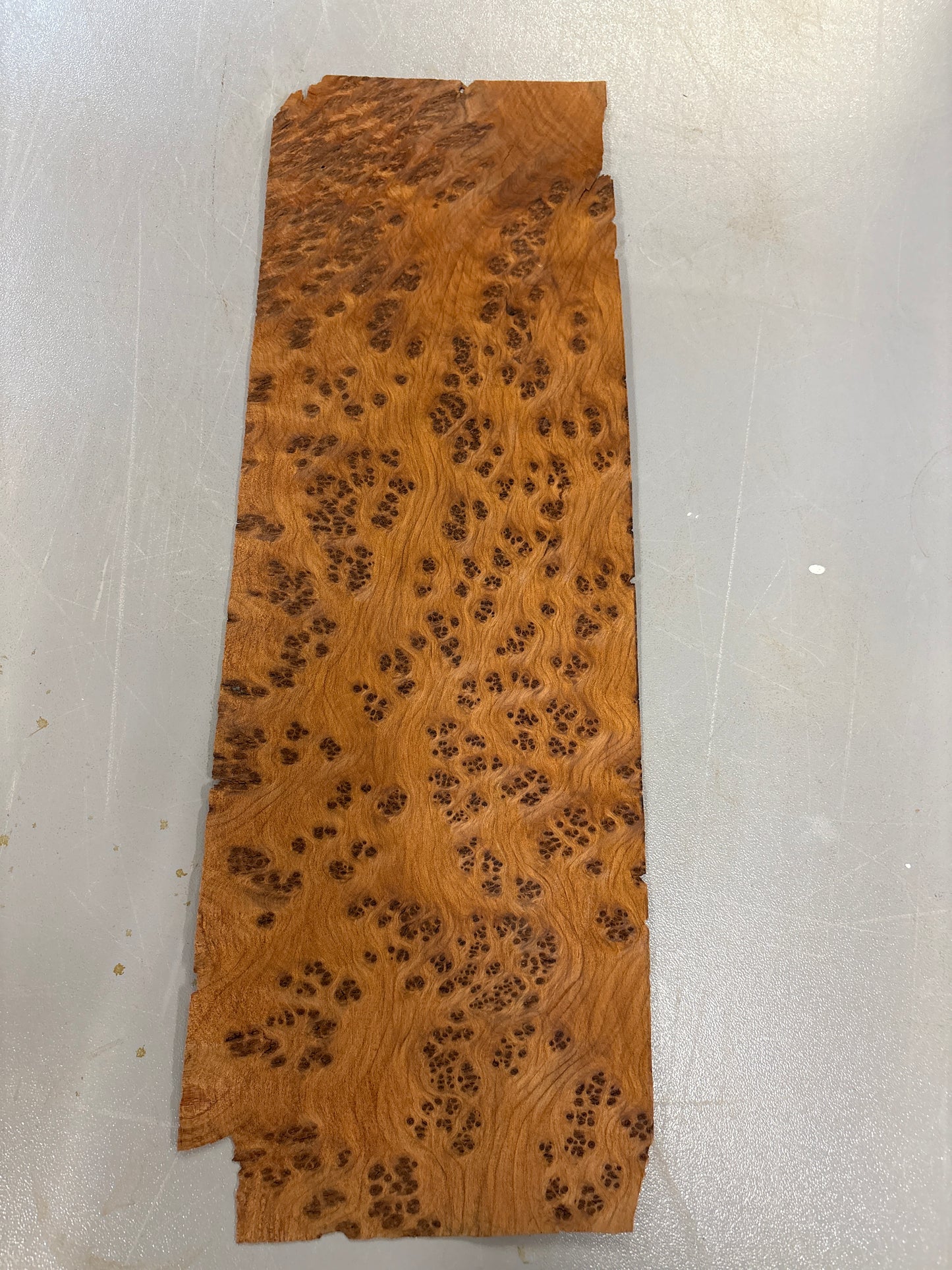 Thuya Burl Veneer 01 – approx 170 x 500 x 0.6mm