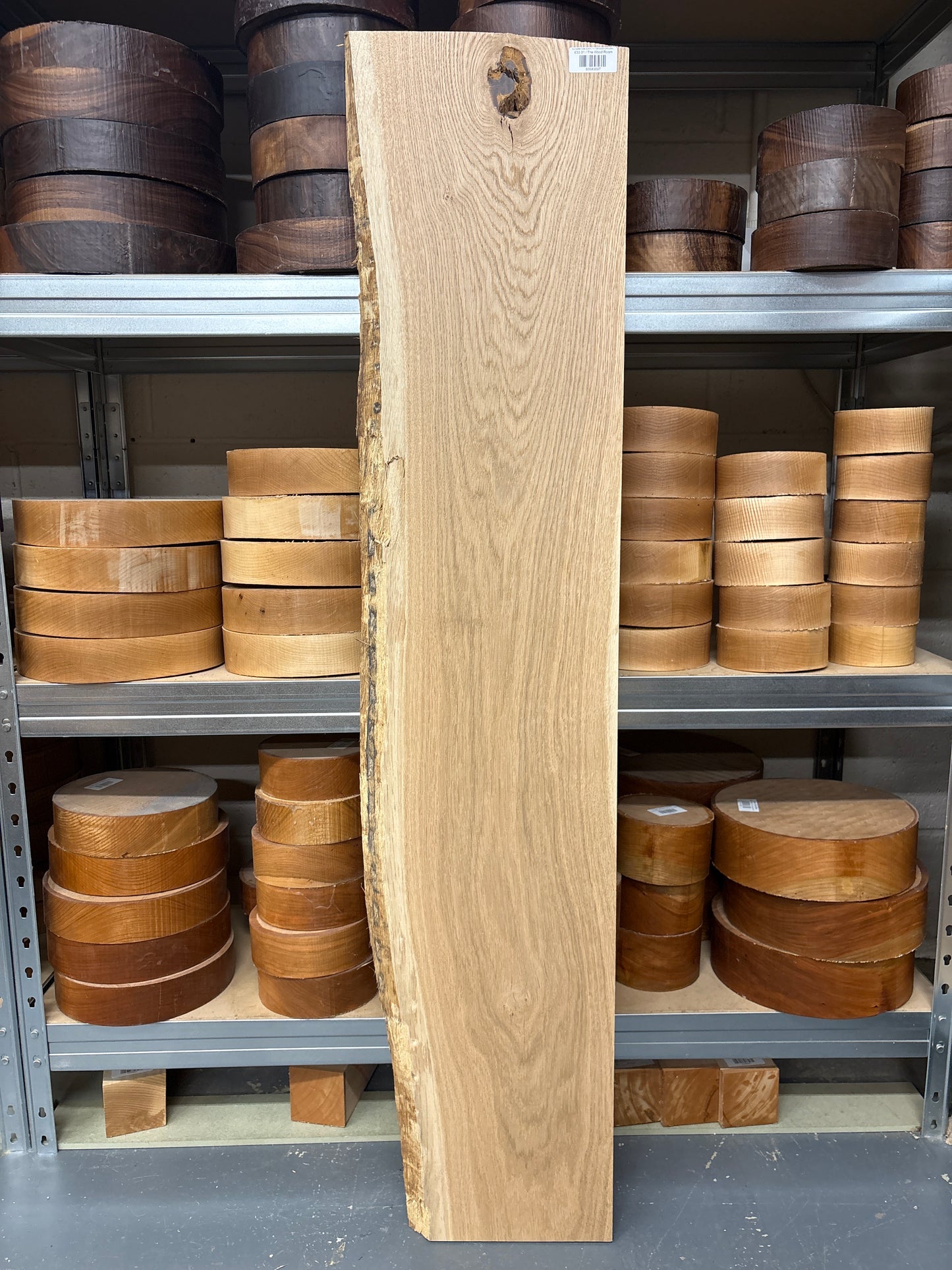 European Oak EUO11 — 1300x230-295x24mm (Live Edge)