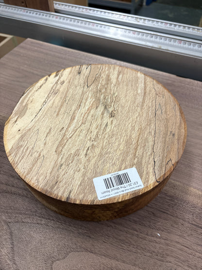 Spalted Beech Bowl Blank SBB11 — 235x60mm