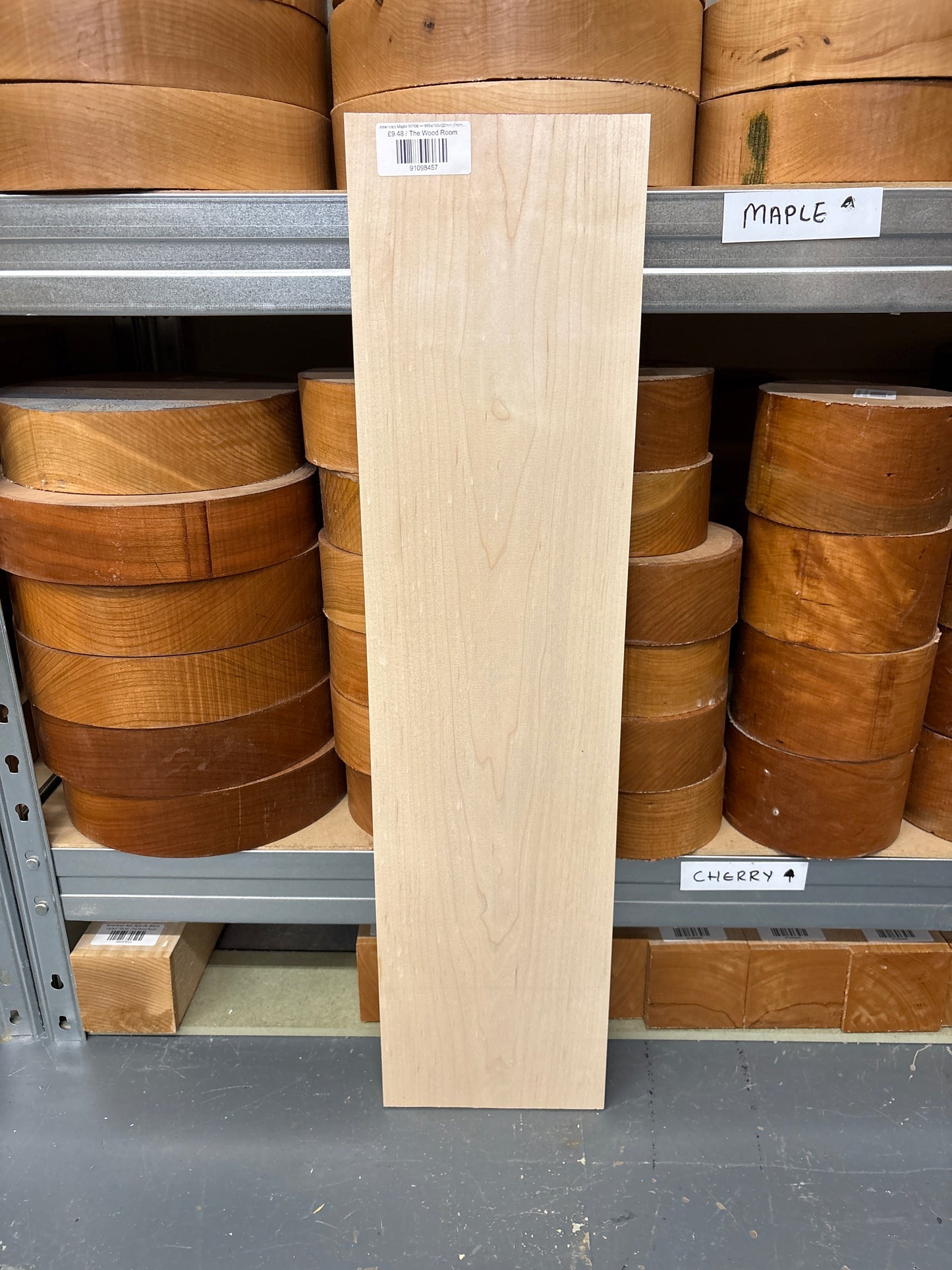 American Maple MP08 — 655x165x22mm (Prime Grade)
