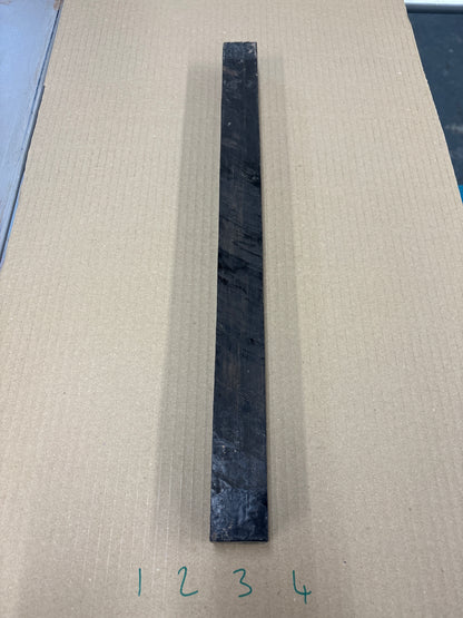 African Ebony Spindle Blank N03 – 490 x 36 x 36mm