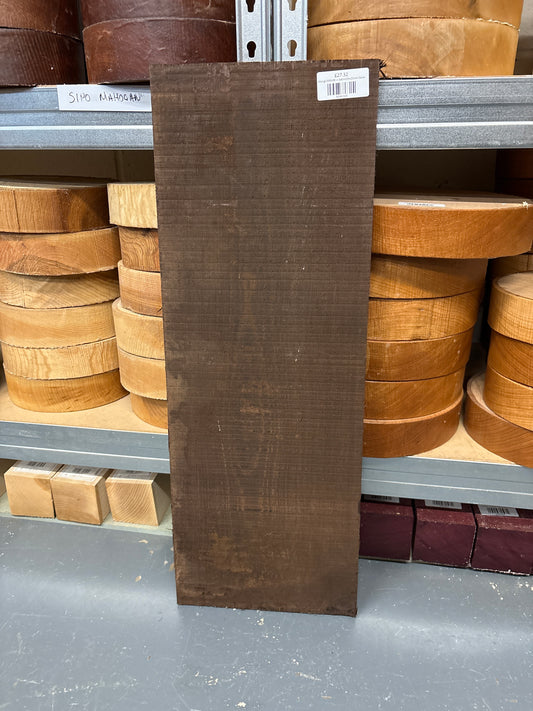 Wenge WEN08 — 645×225×25mm Sawn