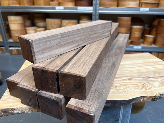 American Black Walnut Spindle Blank