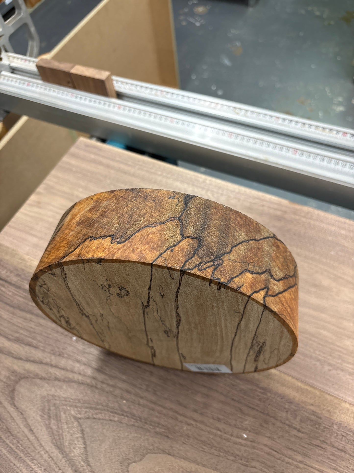 Spalted Beech Bowl Blank SBB08 — 235x64mm