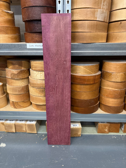 Purpleheart Plank PH1 — 760x145x22mm PAR