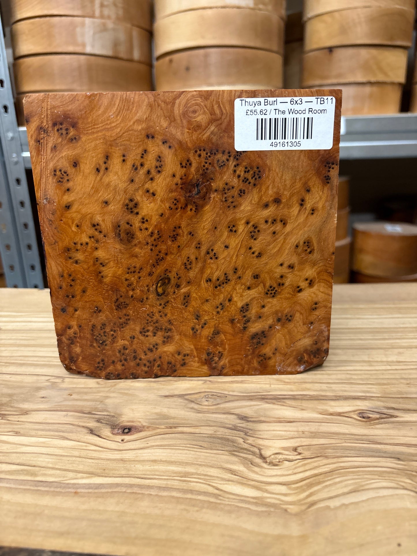 Thuya Burl — 6x3 — TB11