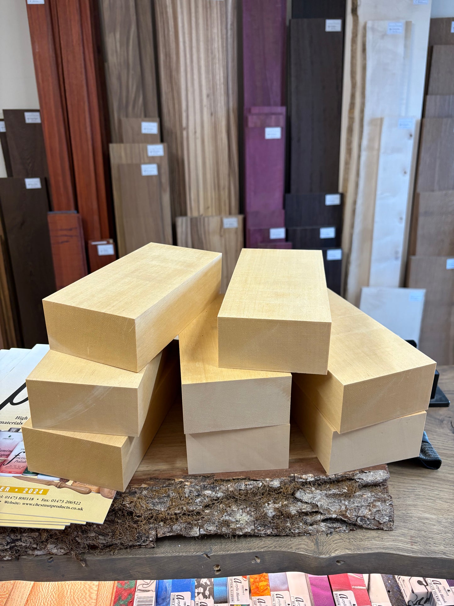 Jelutong Carving Blank 8x4x2"