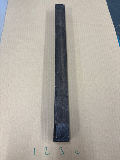 African Ebony Spindle Blank N01 – 490 x 36 x 36mm