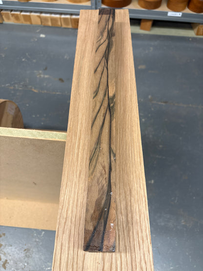 Mun Ebony Spindle Blank 04 — 47x36-38x36-38mm