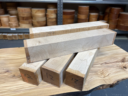 Sycamore Spindle Blank