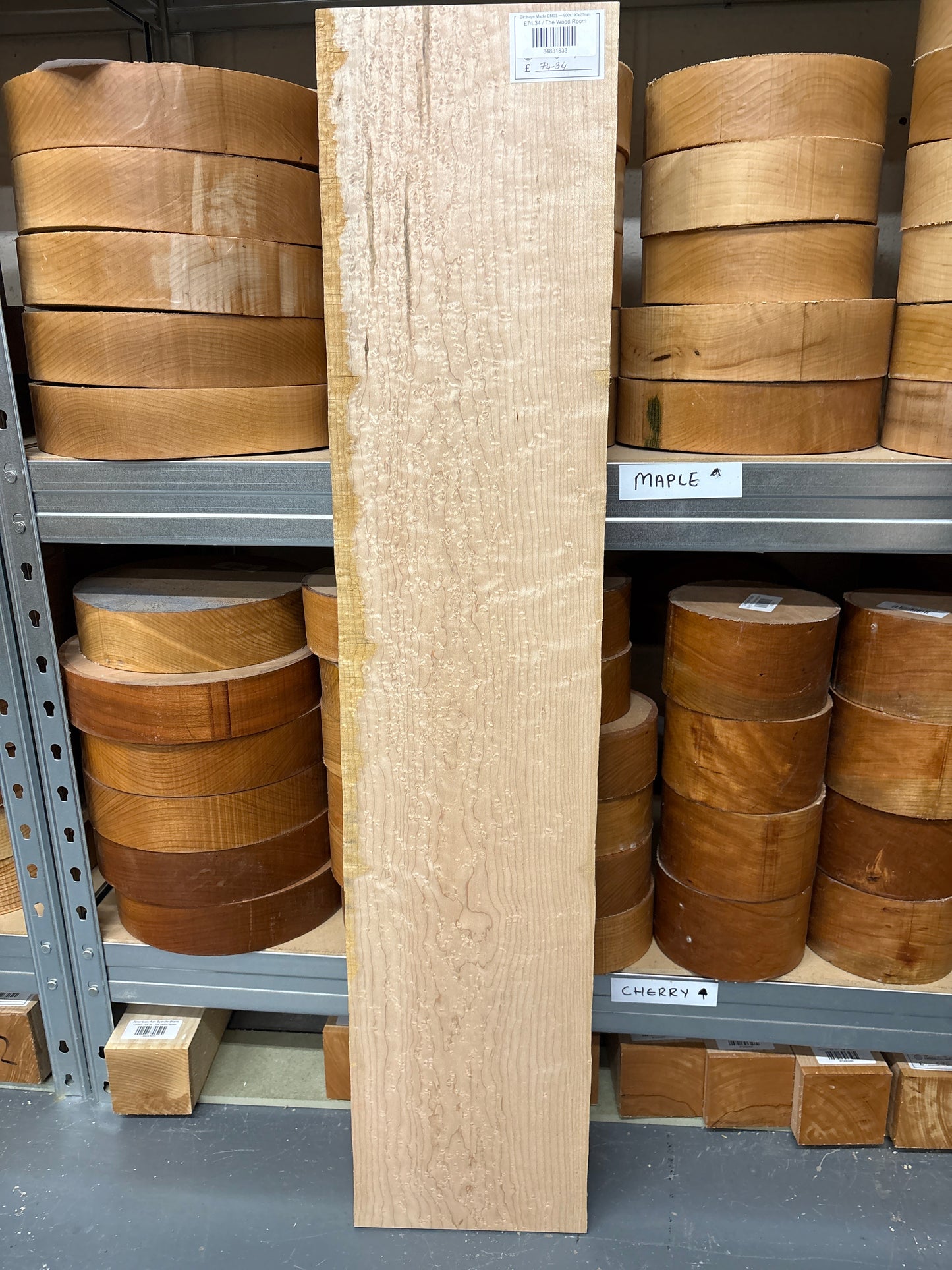 Birdseye Maple BM03 — 900x190x21mm