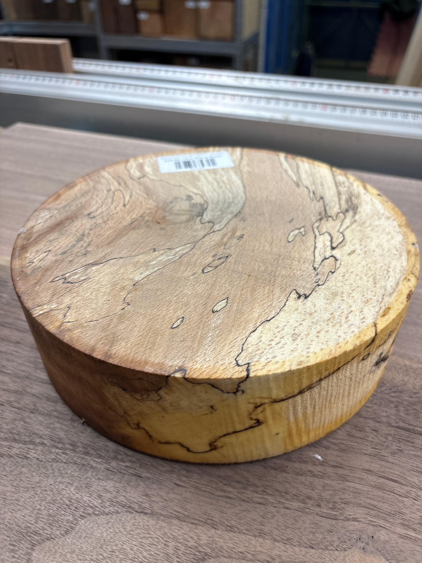 Spalted Beech Bowl Blank SBB10 — 210x60mm